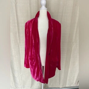 COPY - Women's Velvet Endless Rose Blazer - Sz. M